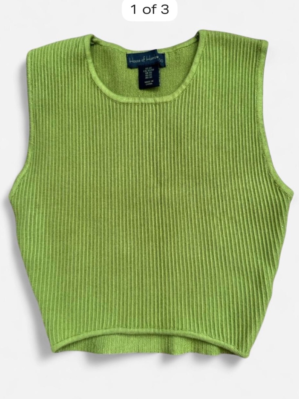 House of Harlow 1960 Ribbed Crop Top